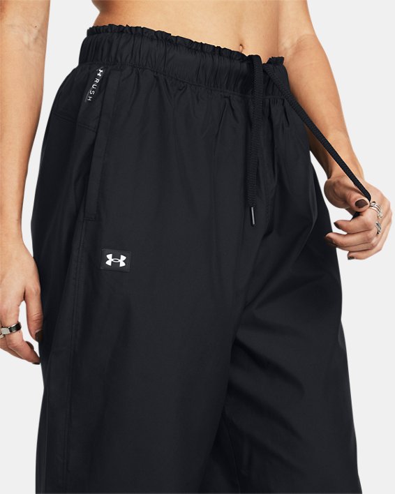Pantalon oversize UA Vanish Elite Woven pour femme, Black, pdpMainDesktop image number 4